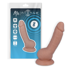 Lankstus tikroviškas dildo Stačias (17.6cm) - Image 3