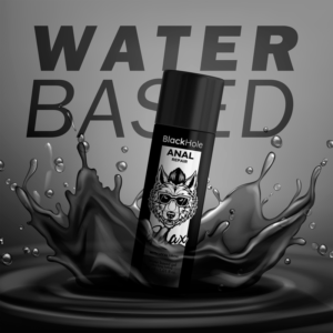 Vandens pagrindo lubrikantas Black Hole (30ml) - Image 4