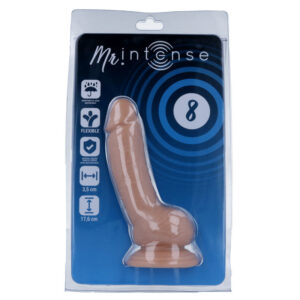 Lankstus tikroviškas dildo Stačias (17.6cm) - Image 5