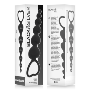 Analinė grandinėlė su širdelės formos rankenėle Mila (18,2 cm) - Image 7