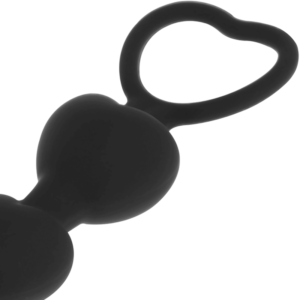 Analinė grandinėlė su širdelės formos rankenėle Mila (18,2 cm) - Image 3