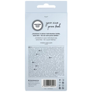 Prezervatyvai Mister XS 47 mm (10vnt.) - Image 3